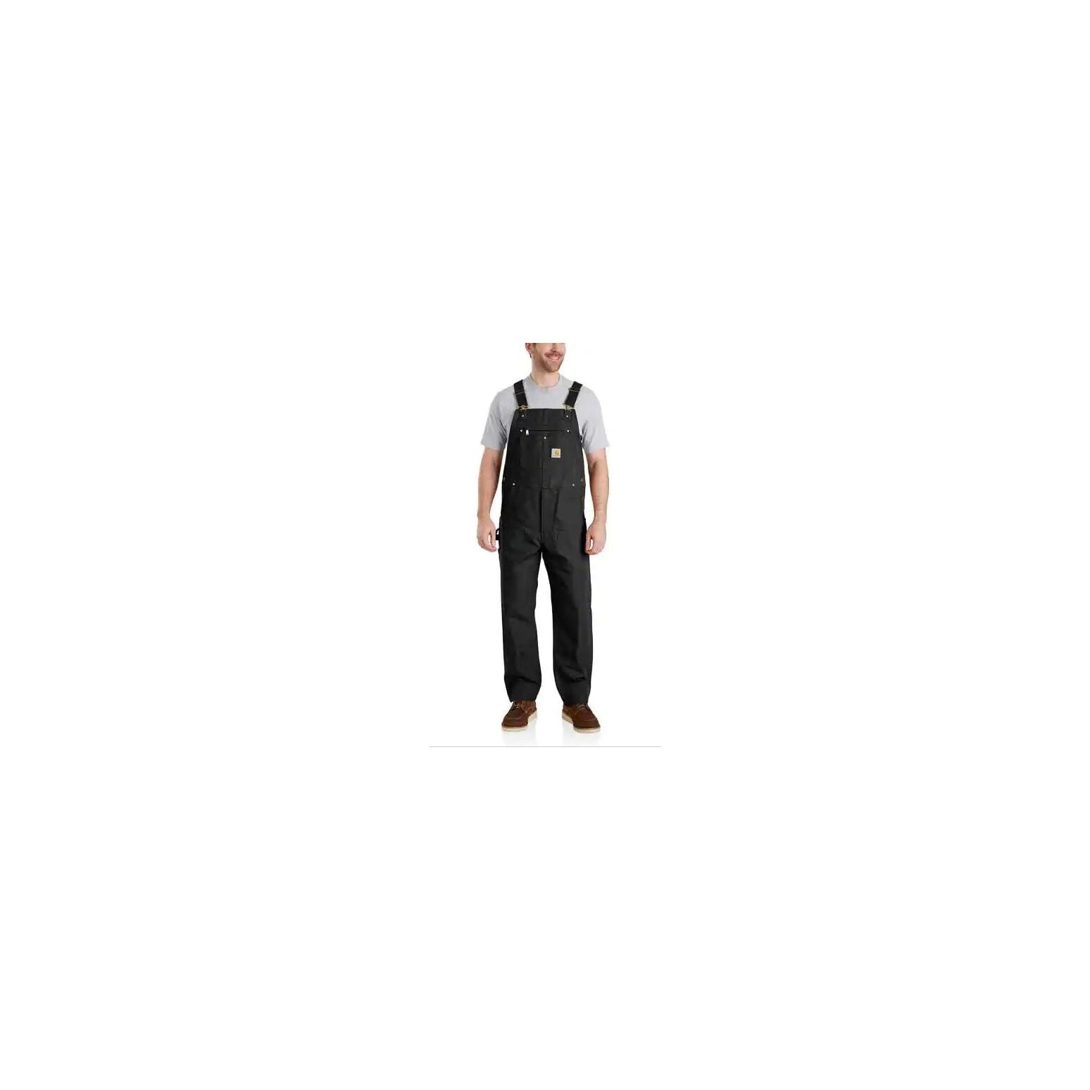 Carhartt Men's Iconic R01 Duck Bib Overall - Men's Unlined Carhartt Men's Iconic R01 Duck Bib Overall - Men's Unlined