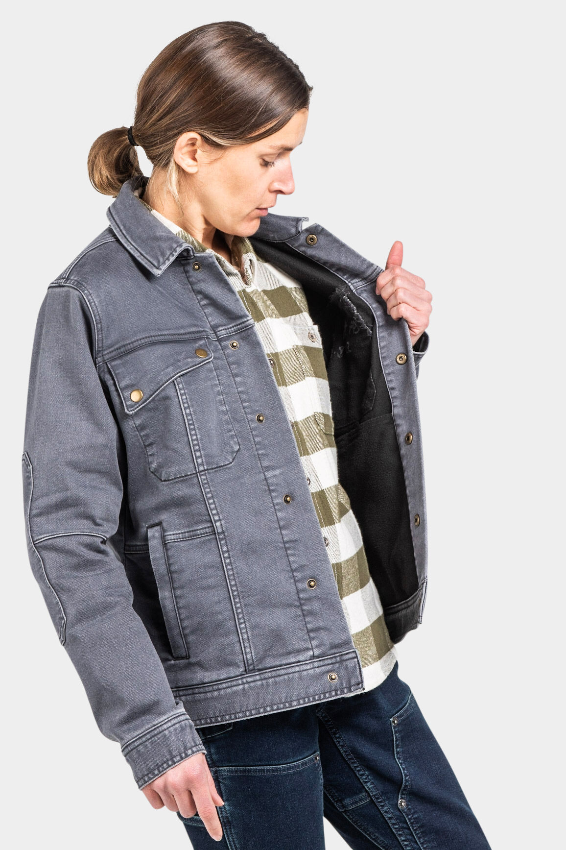 Dovetail Workwear Women's Thermal Trucker Jacket