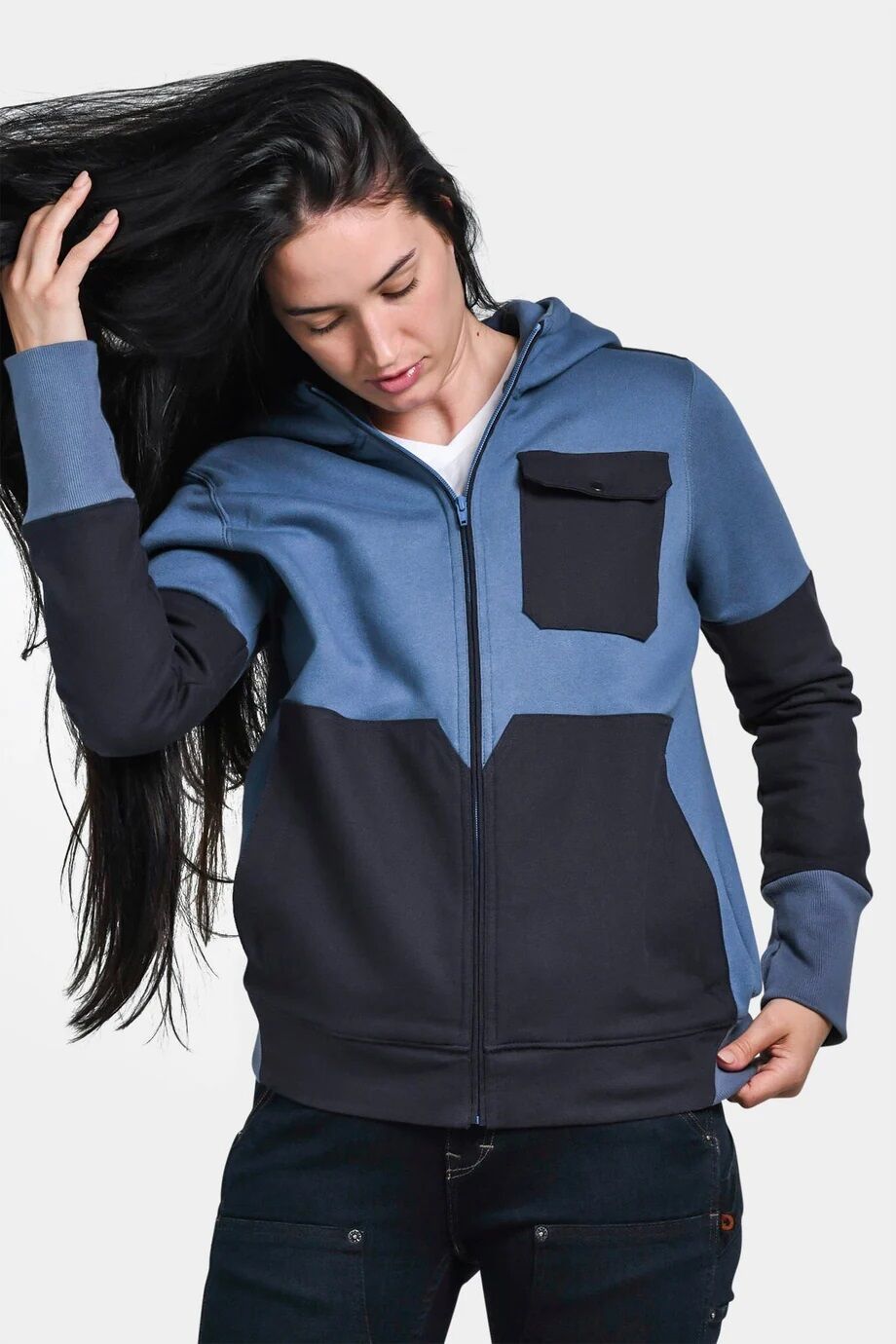 Dovetail Workwear Women's Rugged Zip Hoodie