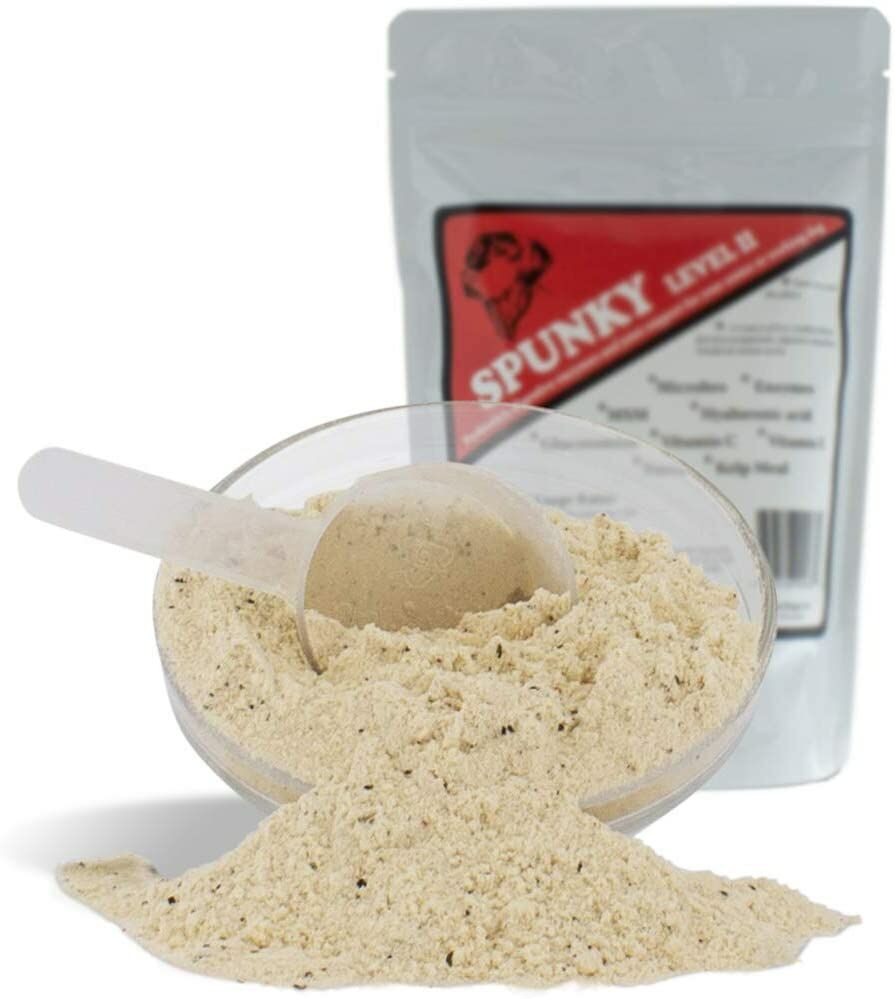 Spunky Level II Digestive Aid & Joint Support Supplement for Dogs, 1-Lb Bag