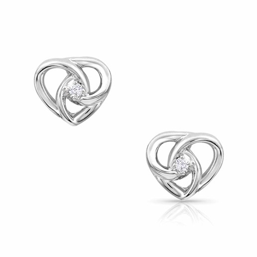 Starlight Infinity Heart Earrings