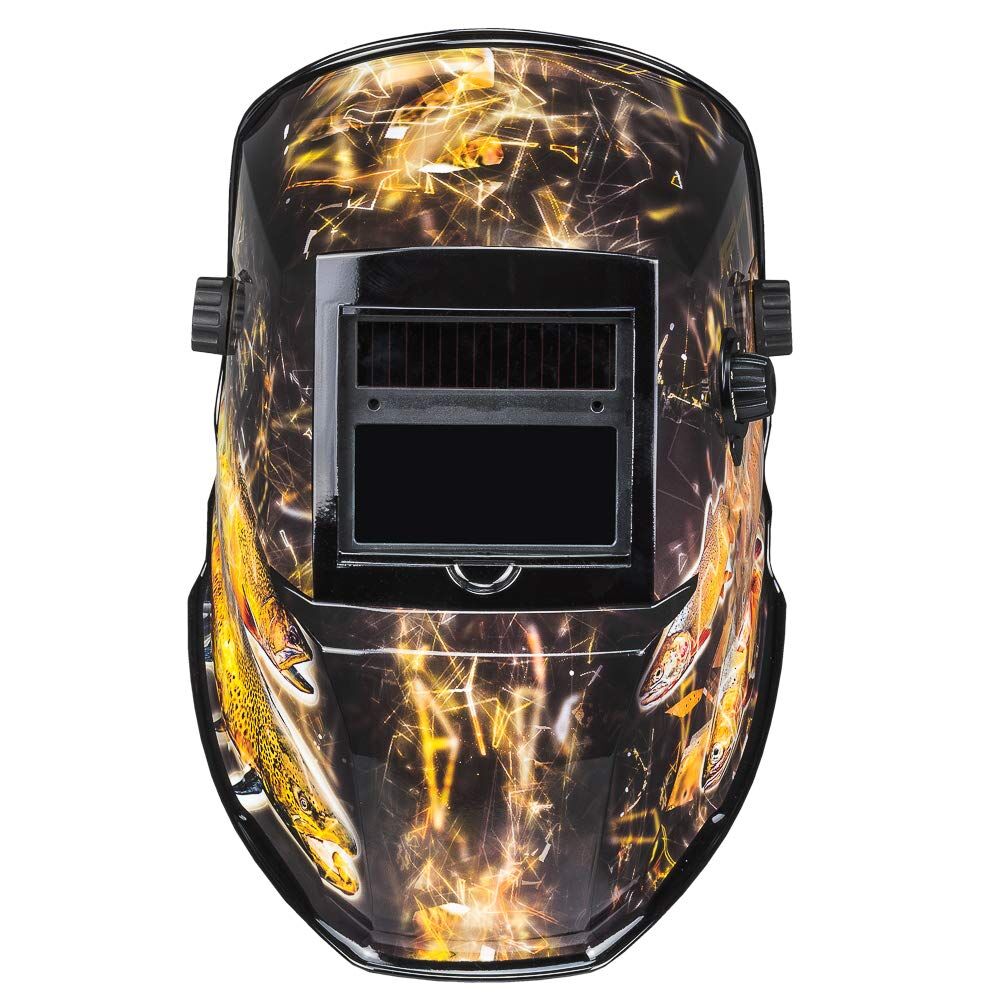 Angler ADF Welding Helmet in Scorch