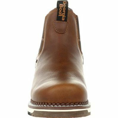 Georgia Men's Wedge Waterproof Chelsea Work Boot
