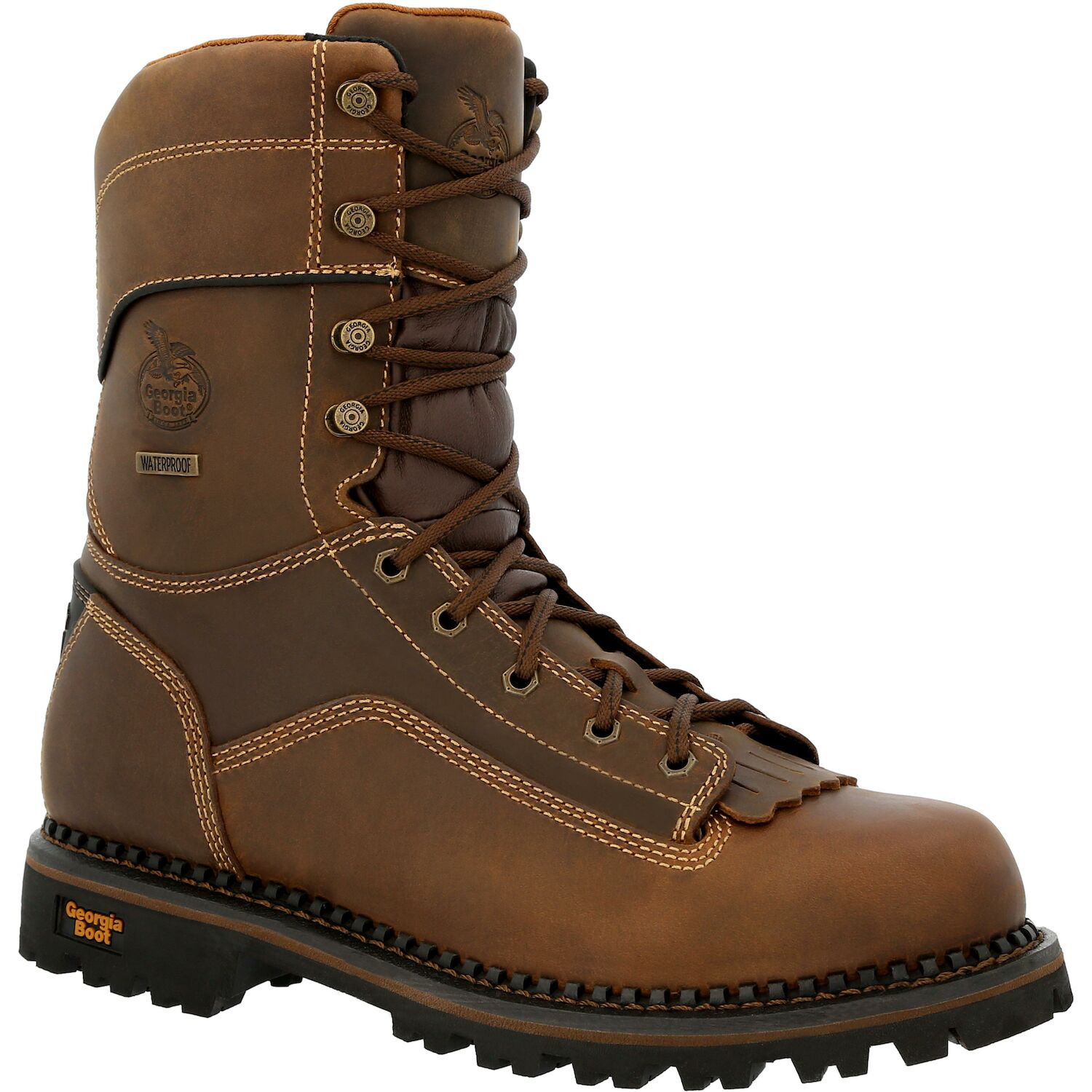 Georgia Men's AMP LT Low Heel Logger Waterproof Work Boot
