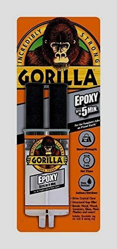 Gorilla Epoxy in Clear, .85-Oz Bottle