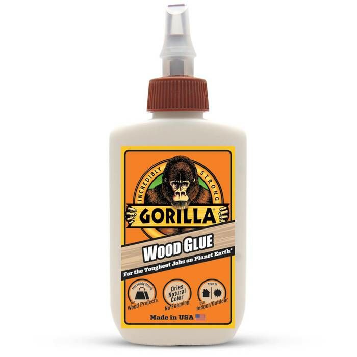 Gorilla Wood Glue, 4-Oz Bottle