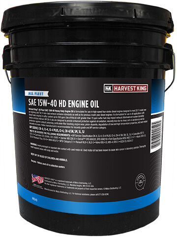 Harvest King Fleet 15W-40 Engine Oil, 5-Gal
