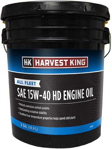 Harvest King Fleet 15W-40 Engine Oil, 5-Gal