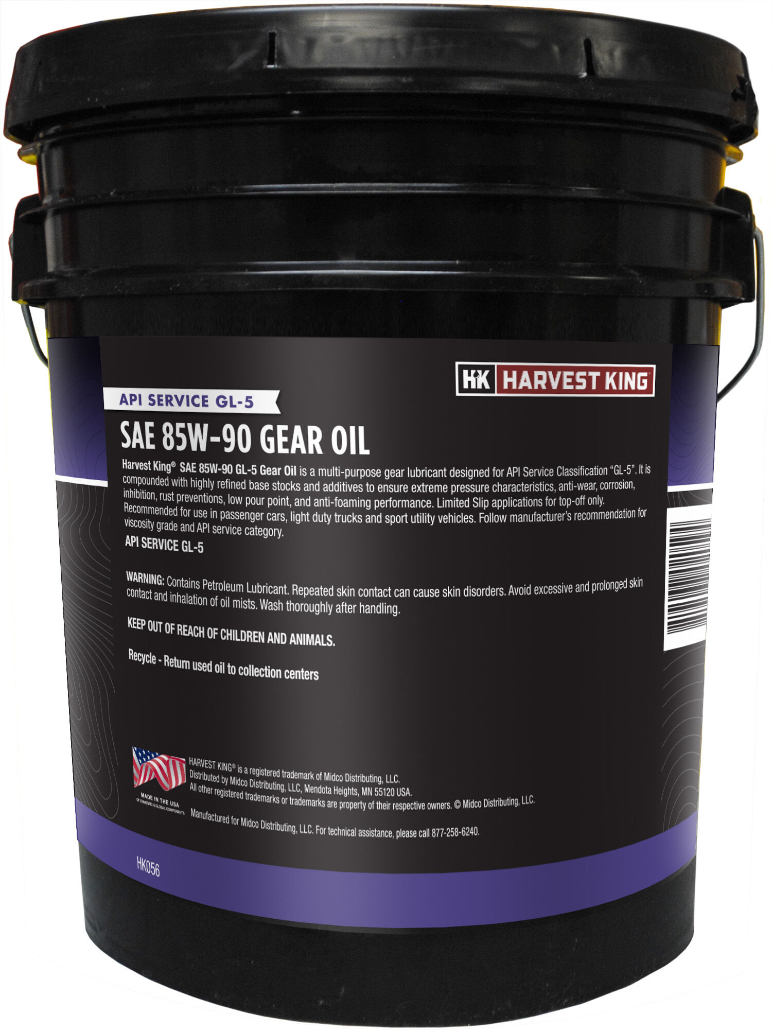 Harvest King SAE 85W-90 Gear Oil, 35-Lb