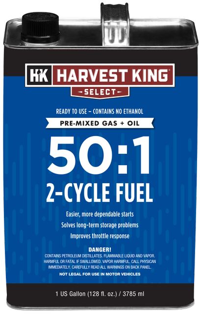 Harvest King Select 50:1 Pre-Mixed 2-Cycle Fuel, 1-Gal