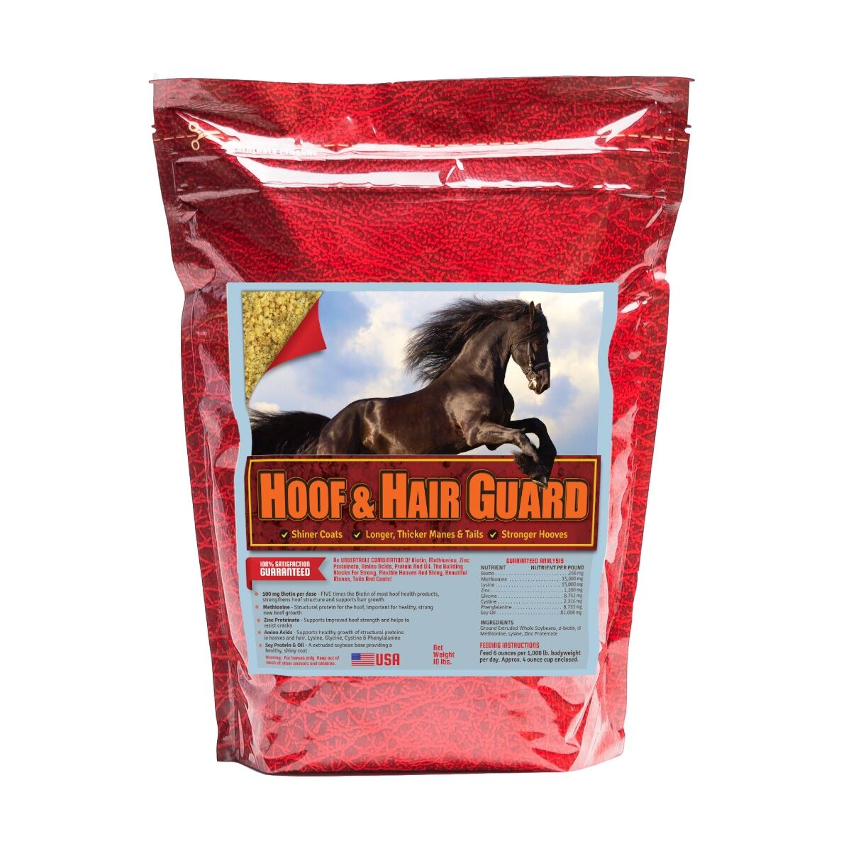 Hoof and Hair Guard Equine Supplement, 10-Lb Bag