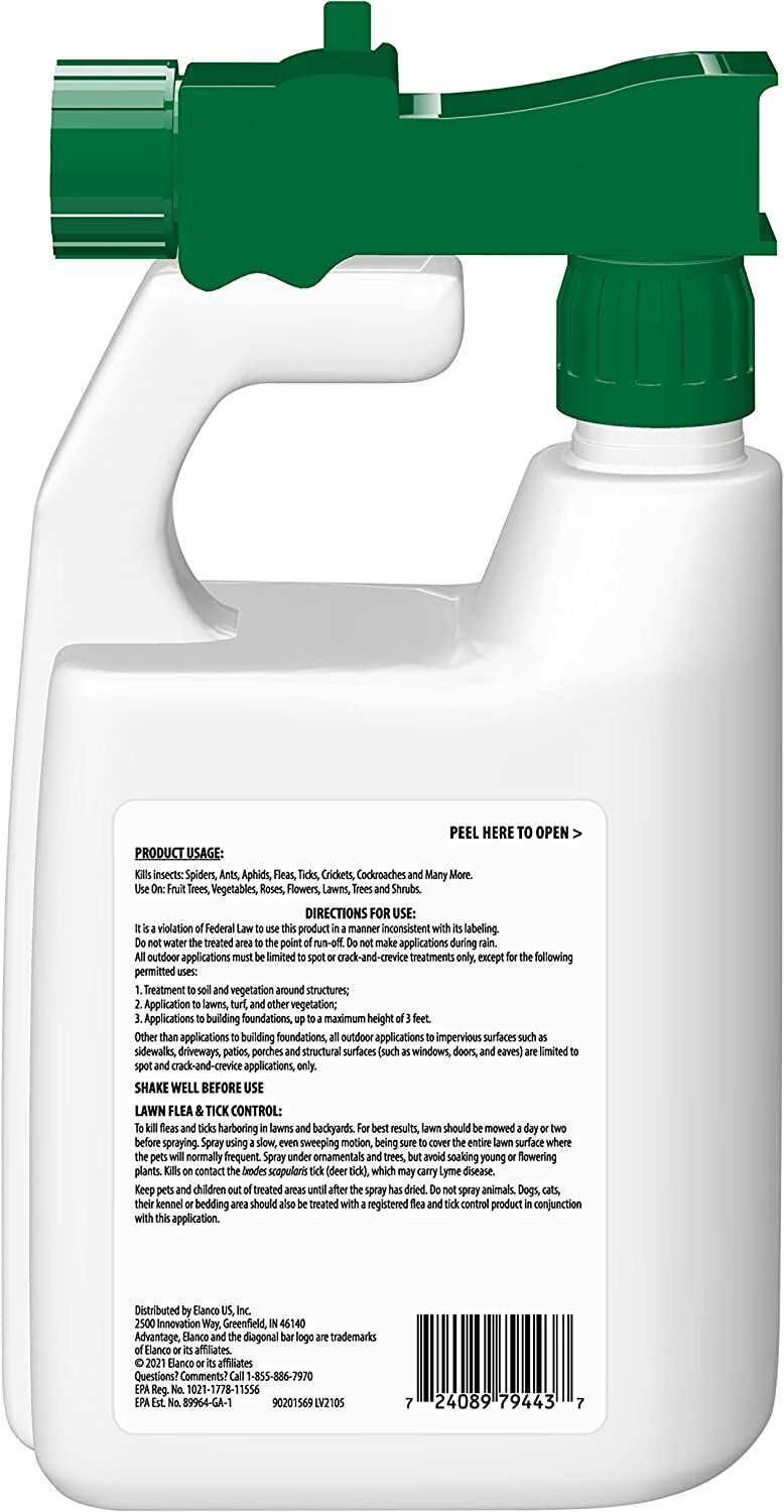 Advantage Flea and Tick Yard & Premise Spray, 32-Oz