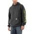 Carhartt Men's Loose Fit Midweight Logo Sleeve Graphic Sweatshirt in Carbon Heather