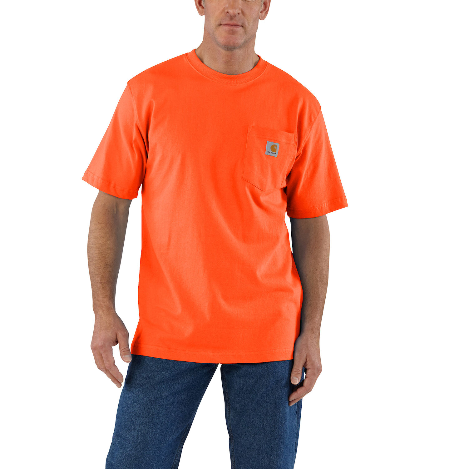 Carhartt Men's Loose Fit Heavyweight Short Sleeve Pocket T-Shirt