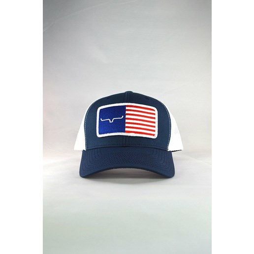American Trucker Hat in Navy