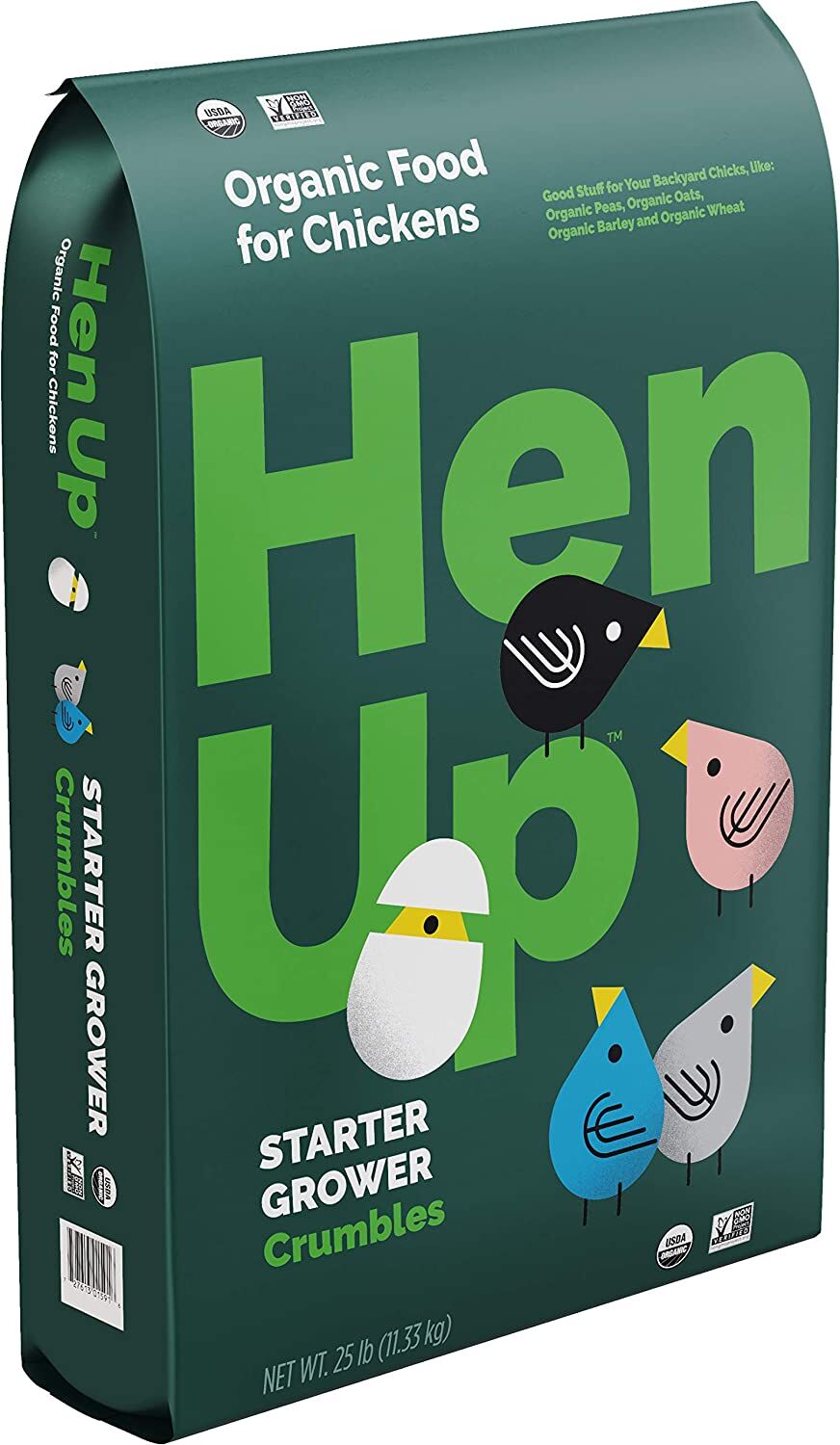 Organic Starter Crumbles, 25-Lb