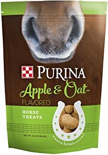 Purina Apple Oat Flavored Horse Treats, Bag Feed