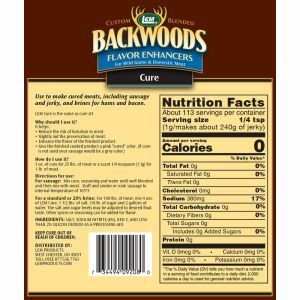 Backwoods Salt Cure, 4-Oz