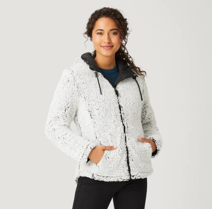 Free Country Women's Stratus Lite Reversible Sherpa Jacket