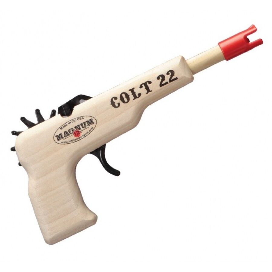 Rubber Band Guns Colt 22 Toy Pistol