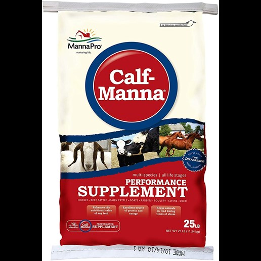 Calf-Manna Multi Species Performance Supplement, 25-Lb Bag
