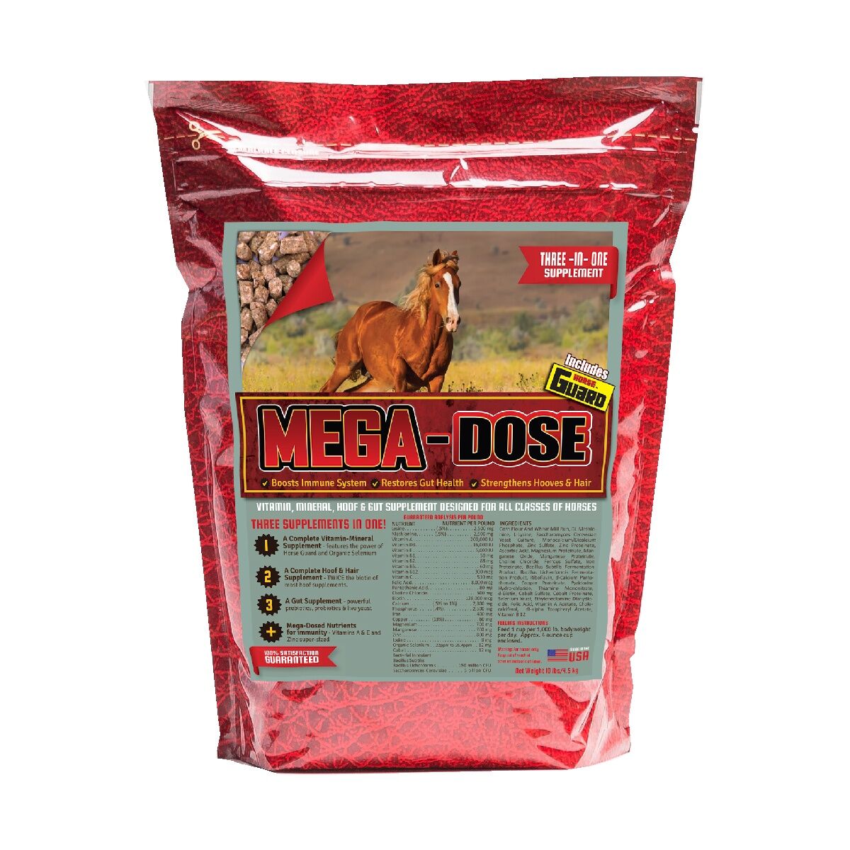 Horse Guard Mega Dose Supplement, 10-Lb