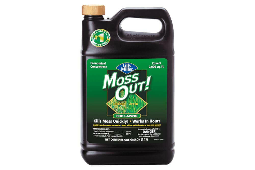 Lilly Miller Moss Out! For Lawns Liquid, 1-Gal