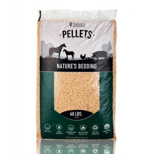 Nature's Pine Bedding Pellets 40-Lb Bag Bedding Shavings