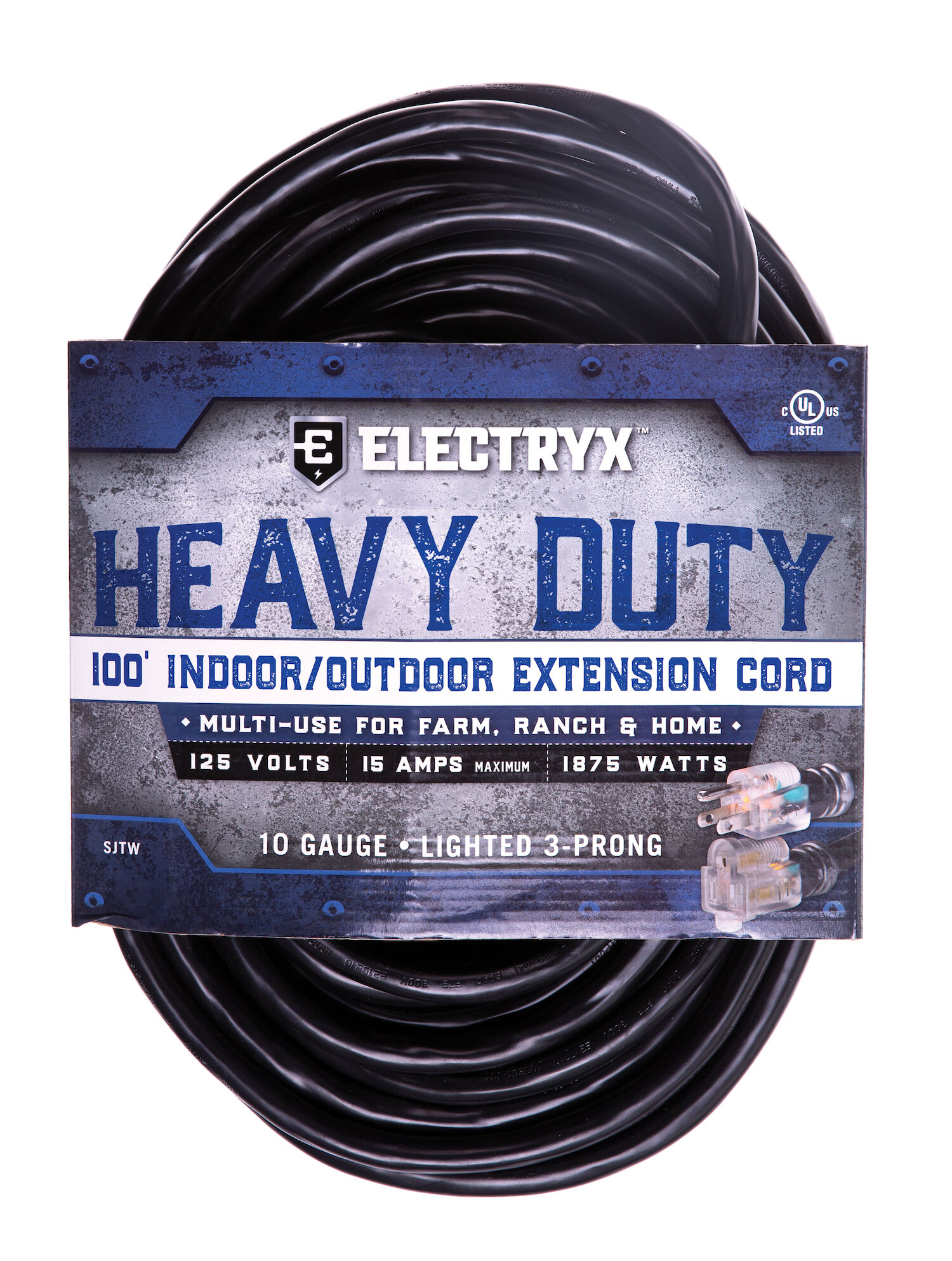 100-Ft 10-Ga Heavy Duty Extension Cord