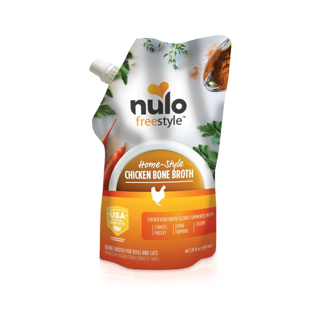 Nulo FreeStyle Homestyle Chicken Bone Broth Dog & Cat Food, 20-Oz