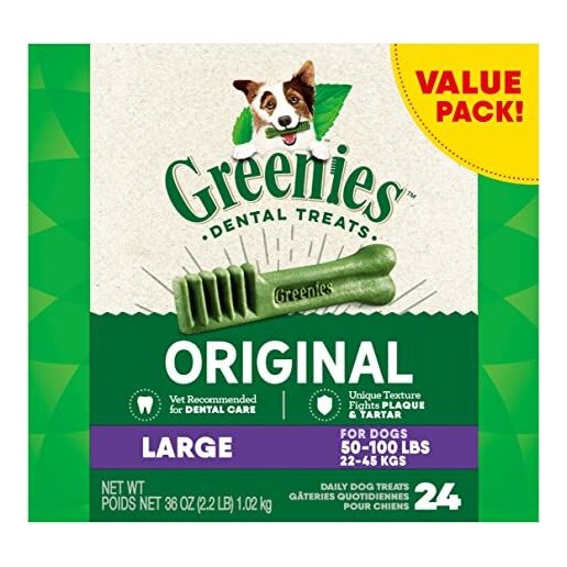Greenies™ Dental Treats, Original, Large Dog, 24-Ct