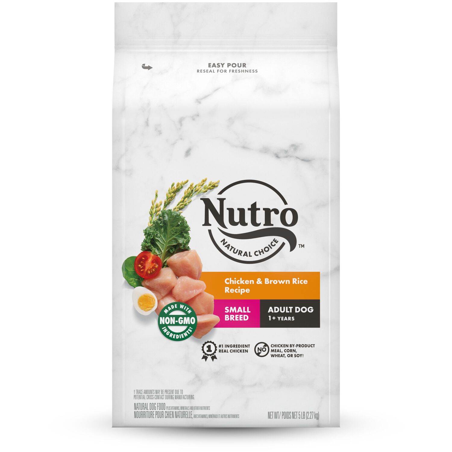 Nutro Natural Choice™ Small Breed Adult Chicken and Brown Rice Dry Dog Food, 5-Lb