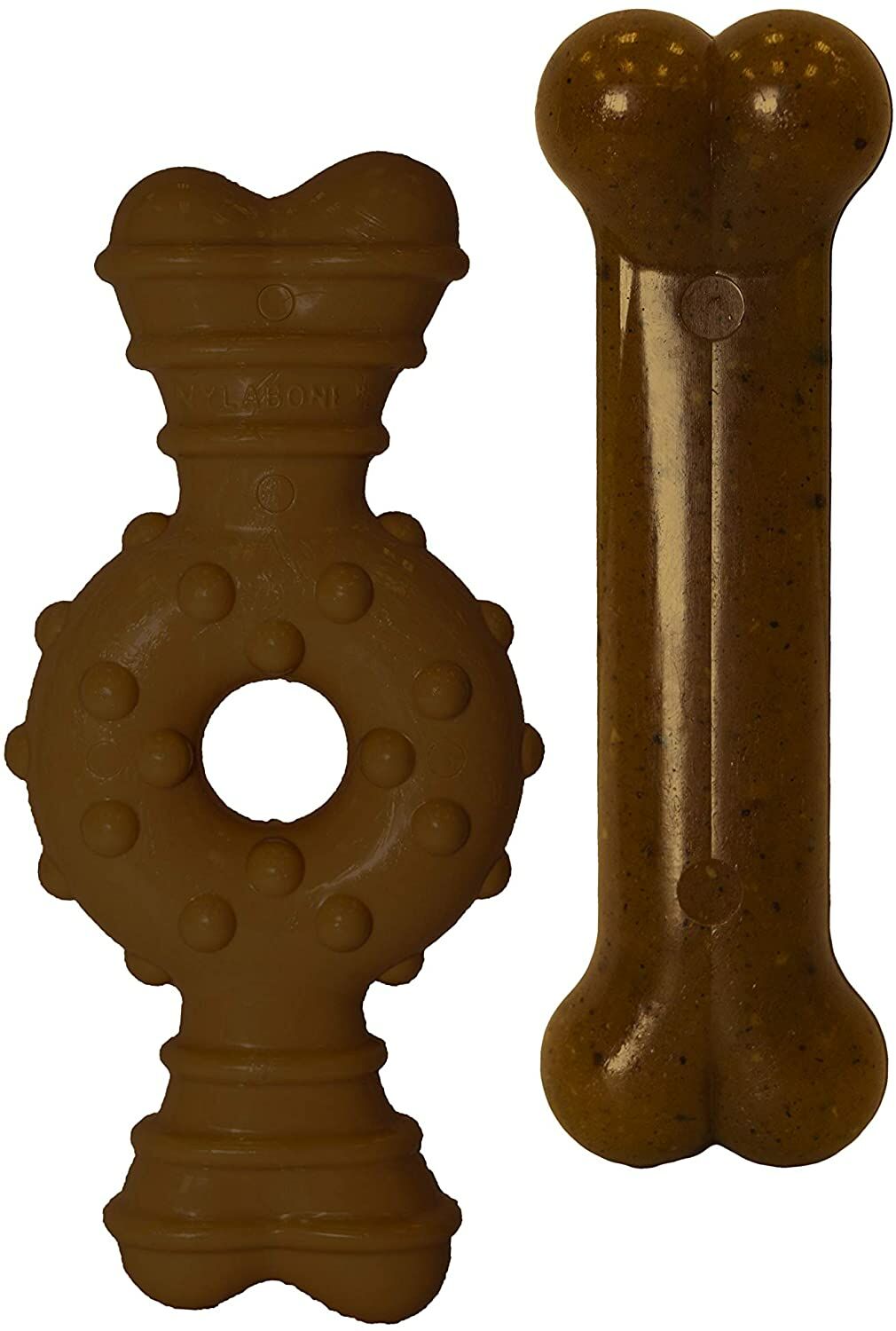 Nylabone Just For Puppies Flavor Medley Flexible Puppy Toys, 2-Pk, Extra Small