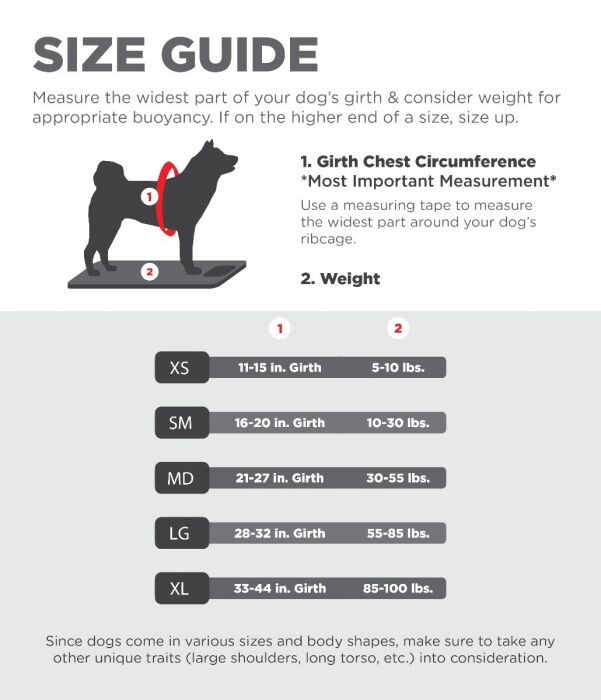 Granby Ripstop Dog Life Jacket, Medium