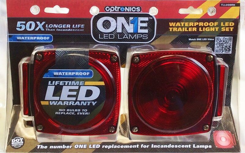 Optronics One LED Lamps Waterproof LED Trailer Light Set
