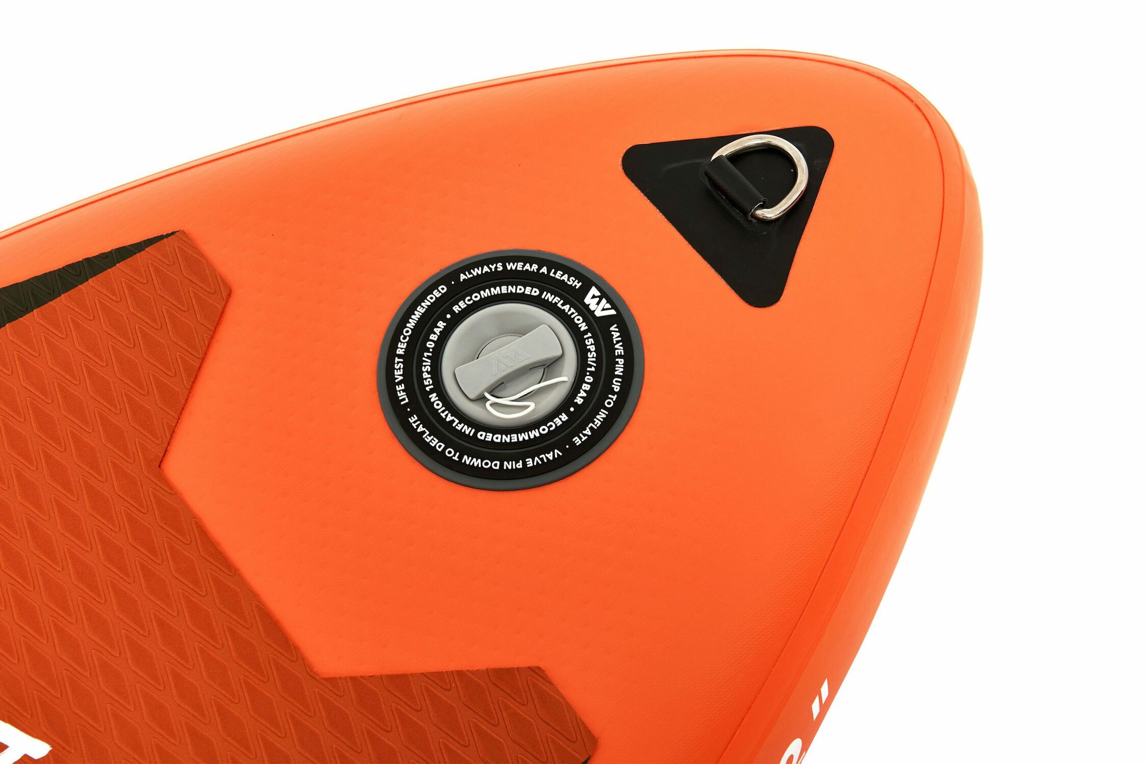 All Around Series Fusion Inflatable Paddle Board with Paddle in Orange
