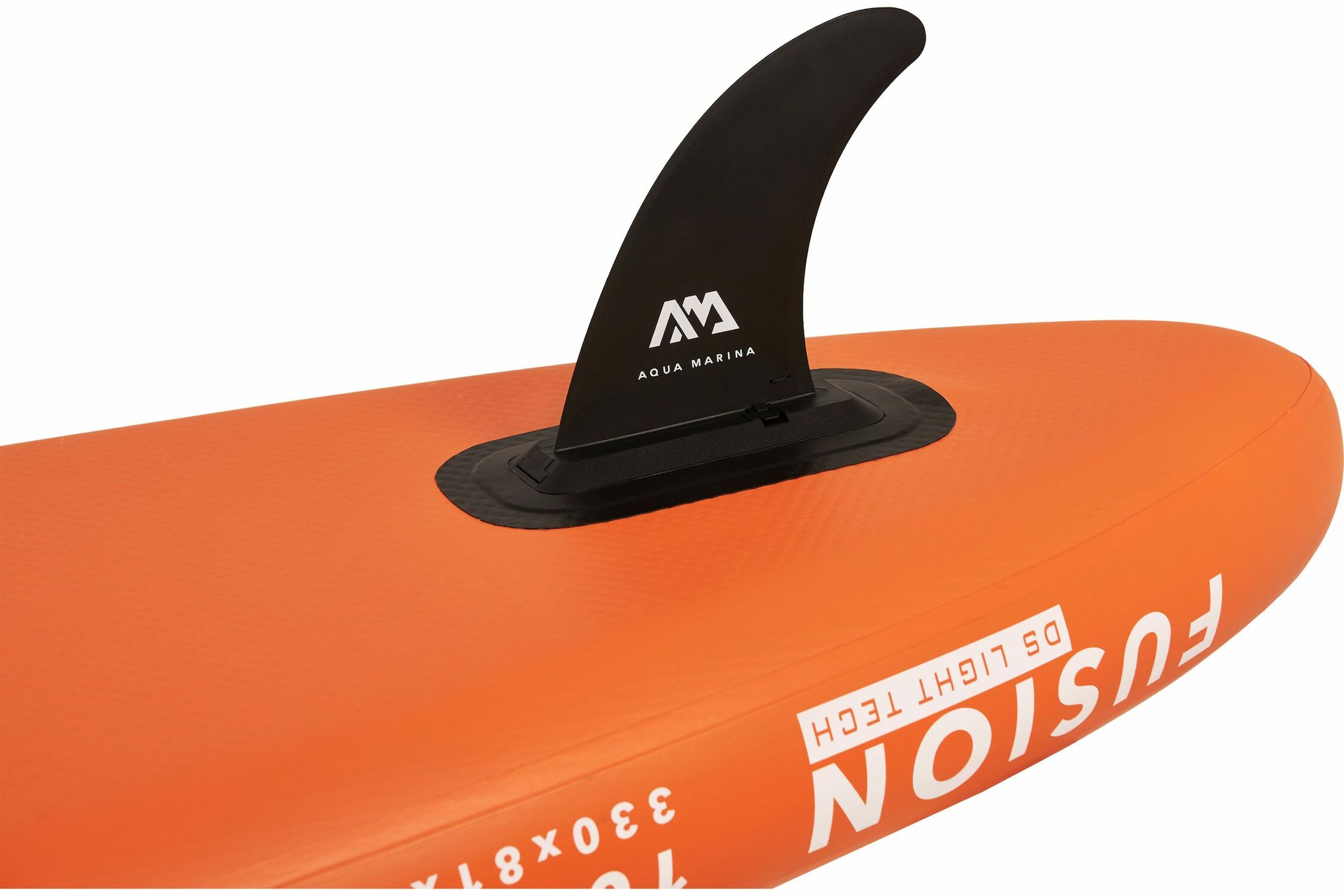 All Around Series Fusion Inflatable Paddle Board with Paddle in Orange