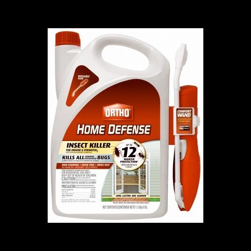 Ortho Home Defense Indoor and Perimeter Insect Killer with Wand, 1.1 Gal Jug