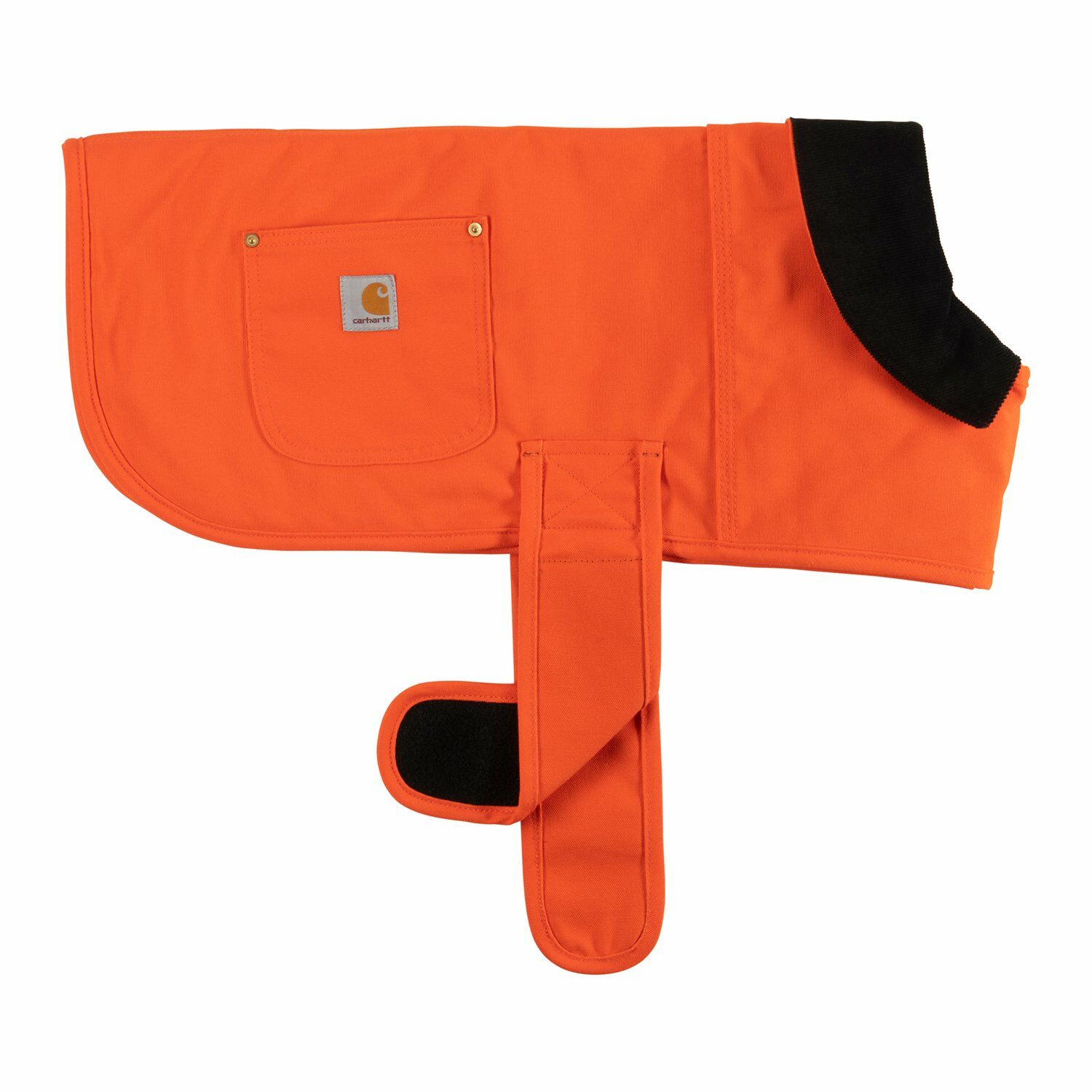 Duck Canvas Chore Coat Dog Vest in Orange, X Large