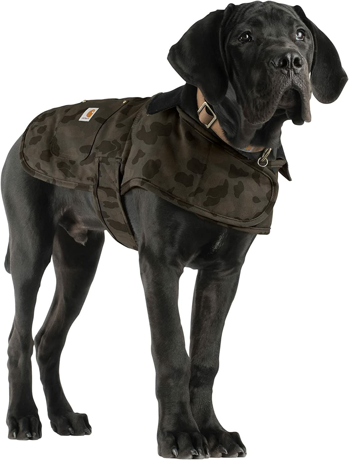 Carhartt Pet Insulated Chore Coat in Duck Camo, Small