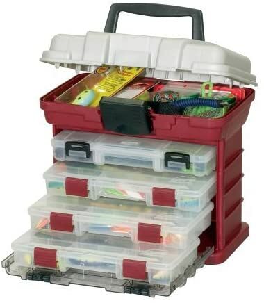 4-BY™ Rack System 3500 Tackle Box in Red