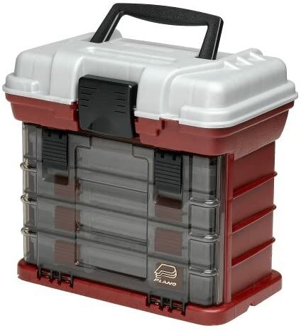 4-BY™ Rack System 3500 Tackle Box in Red