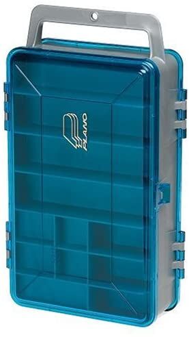 Double Sided Tackle Box Organizer in Blue, Medium