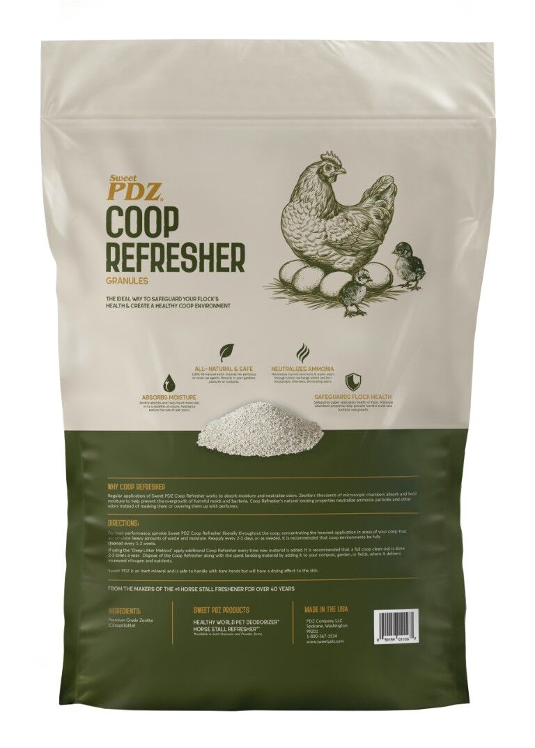 Sweet PDZ Coop Refresher, 10-Lb