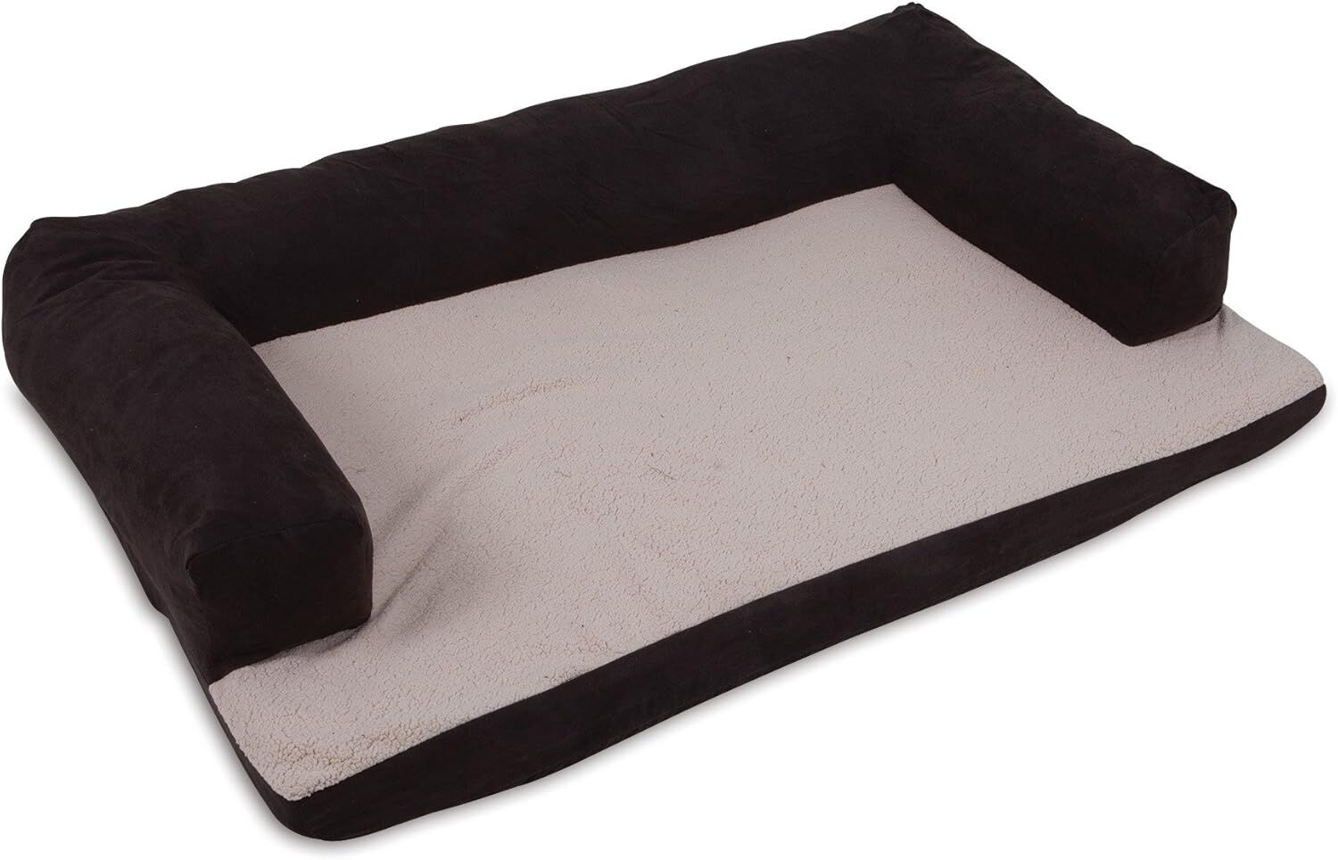 Aspen Pet Bolster Orthopedic Pet Bed, 54-In x 34-In