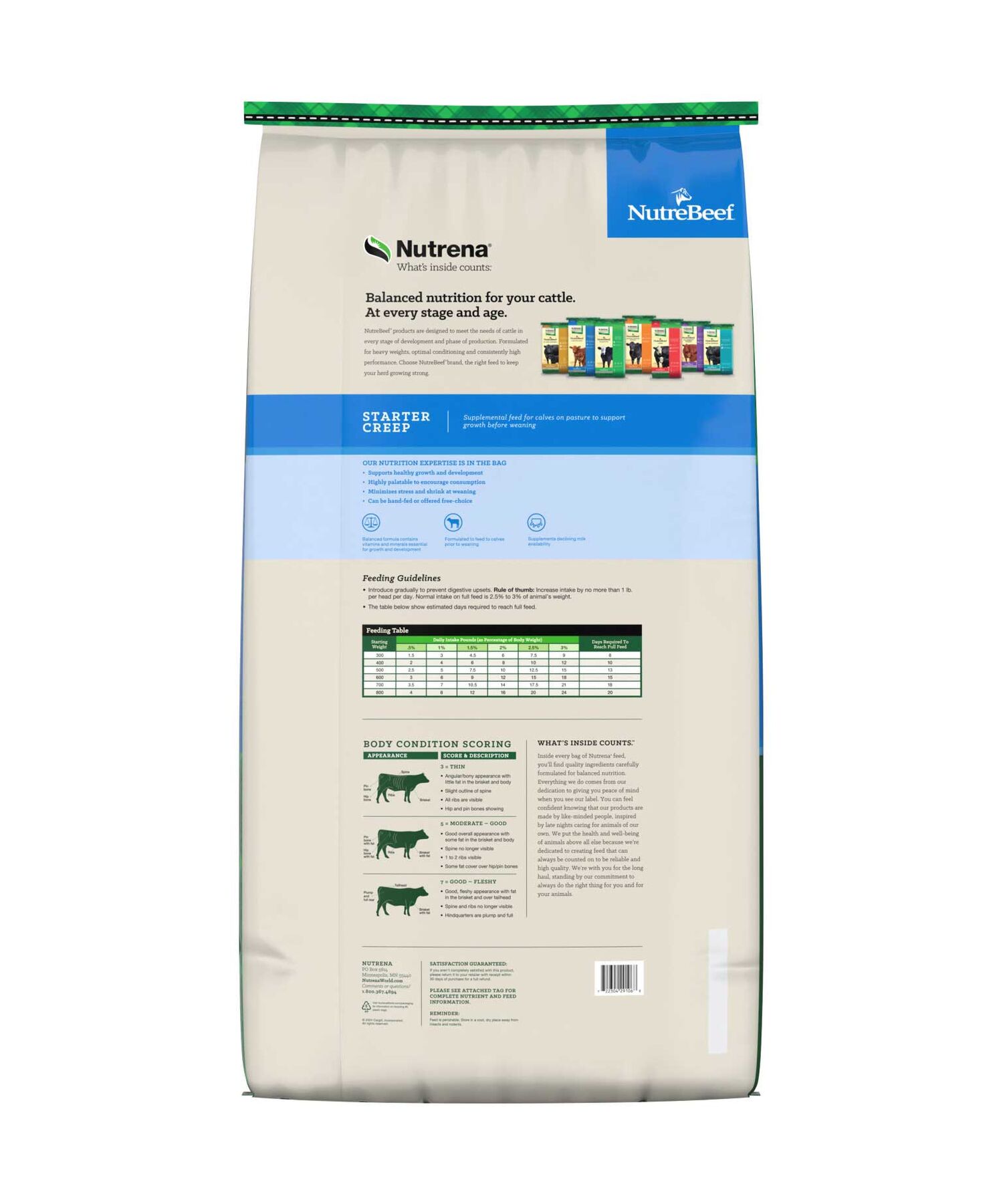 Nutrena NutreBeef Starter Creep Feed, 50-Lb
