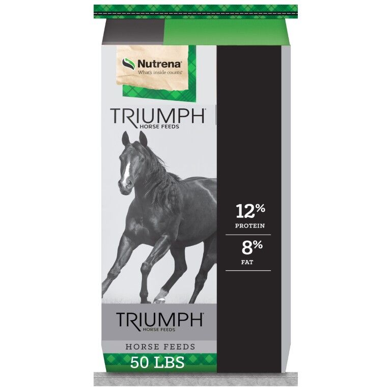 Nutrena Triumph 12-8 Horse Pellet, 50-Lb