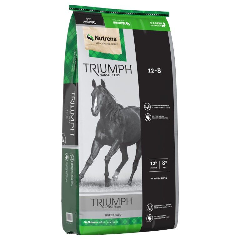 Nutrena Triumph 12-8 Horse Pellet, 50-Lb