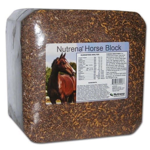 Nutrena Horse Mineral Block – 21 lbs