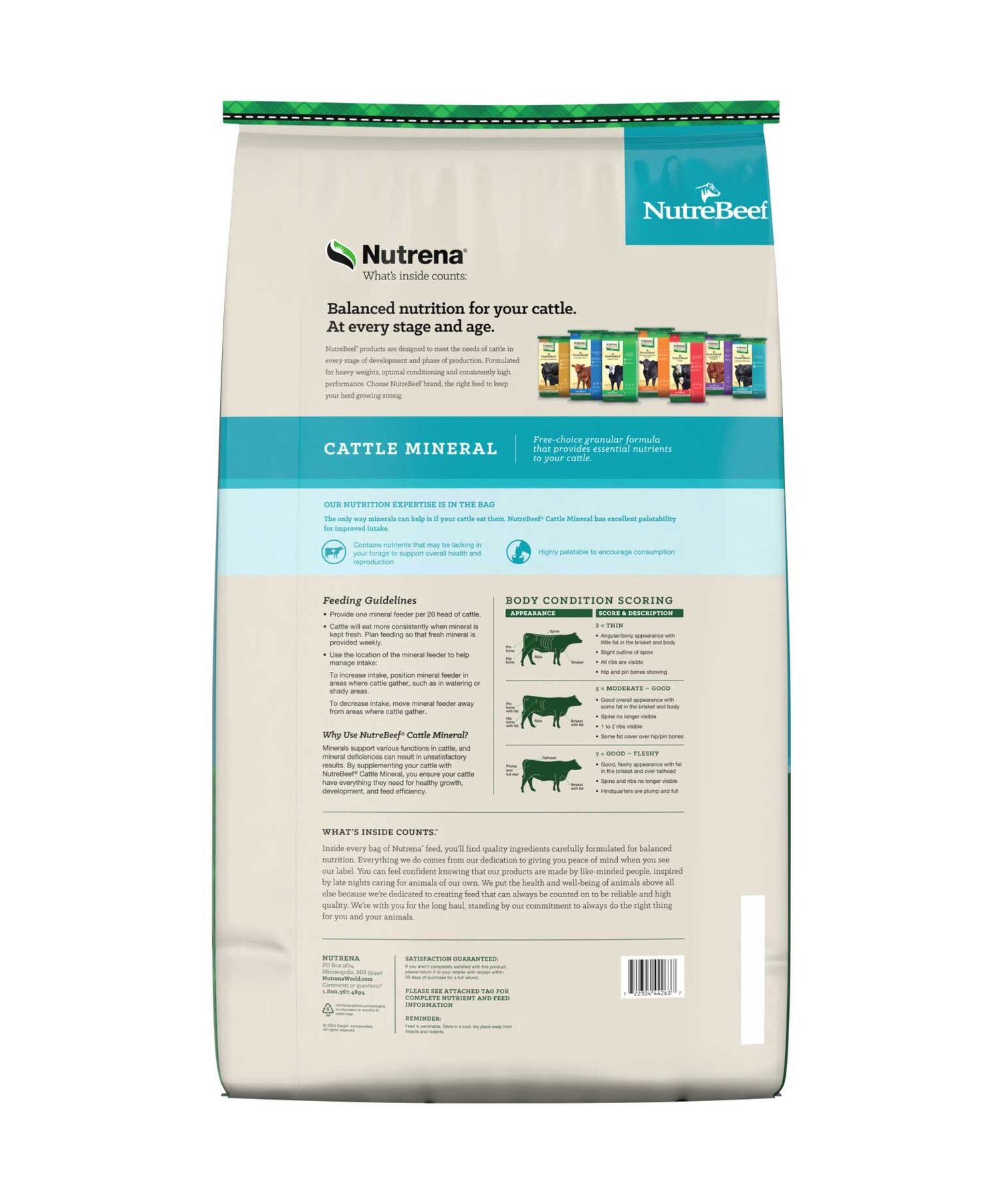 Nutrena NutreBeef Cattle Mineral, 50-Lb